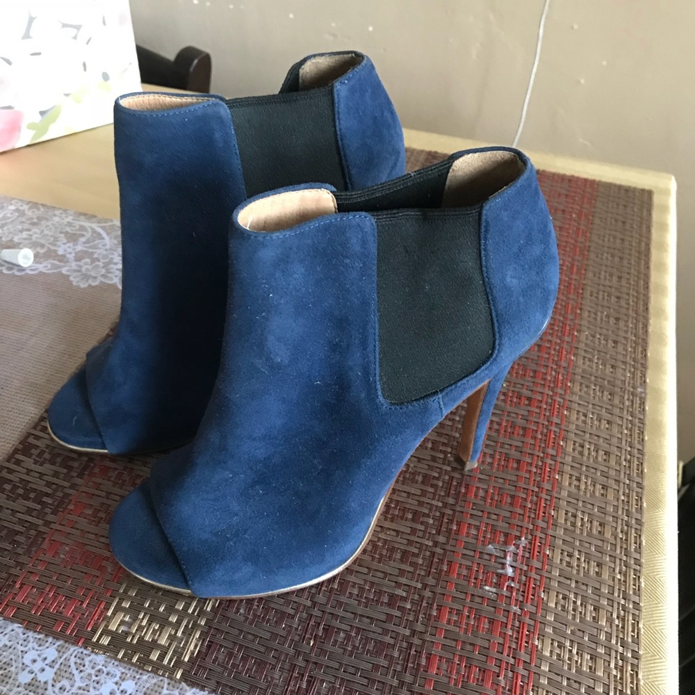 Suede Coach heels! Worn once